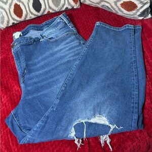 Lane Bryant 💖 distress boyfriend jean